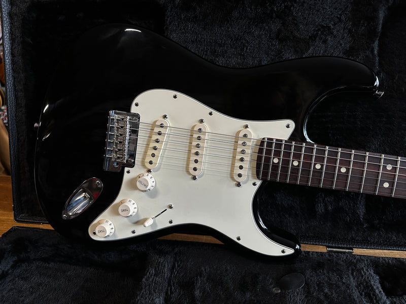 Fender 60th Anniversary American Standard Stratocaster Custom Shop Pickups Black 2014