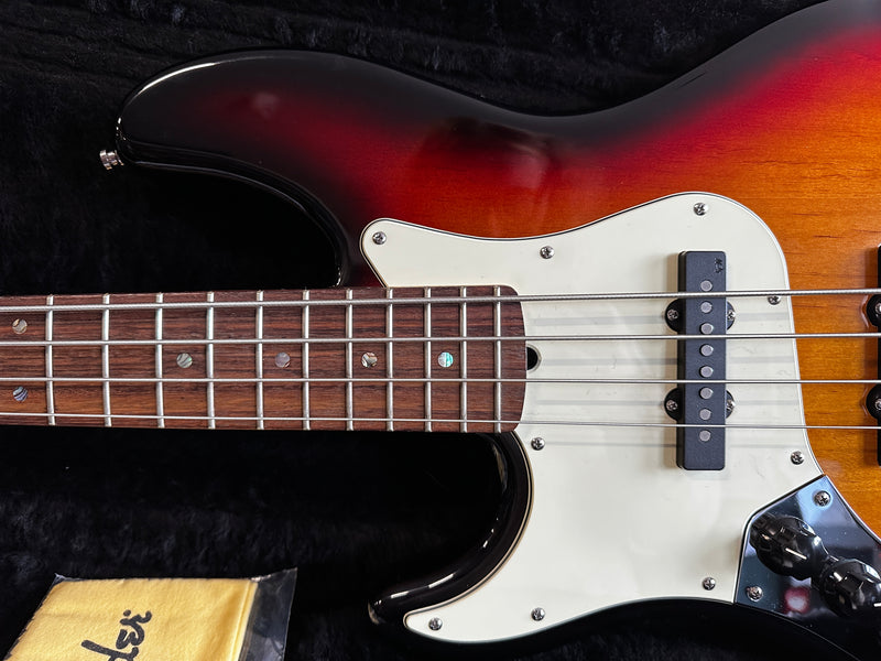 Fender American Deluxe Jazz Bass Left-Handed Sunburst 2007