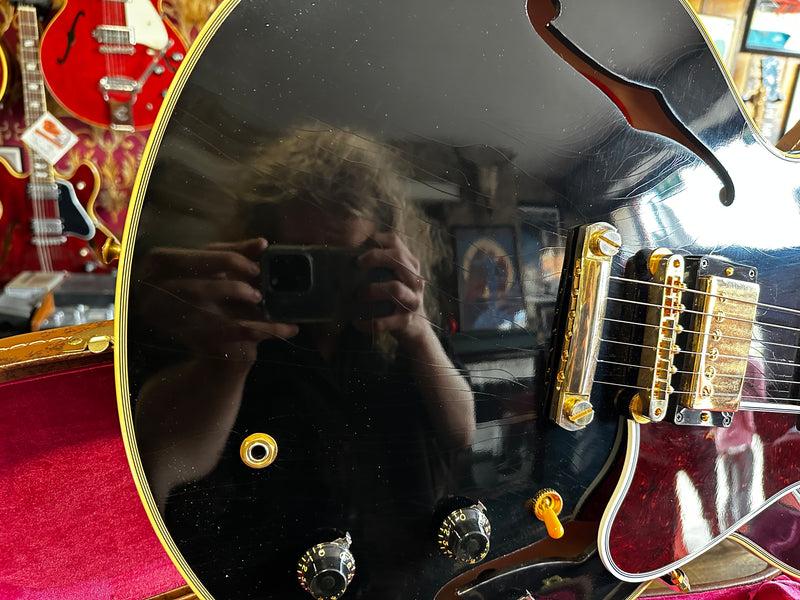 Gibson Custom Shop Murphy Lab '59 ES-355 Ultra Light Aged Ebony 2022