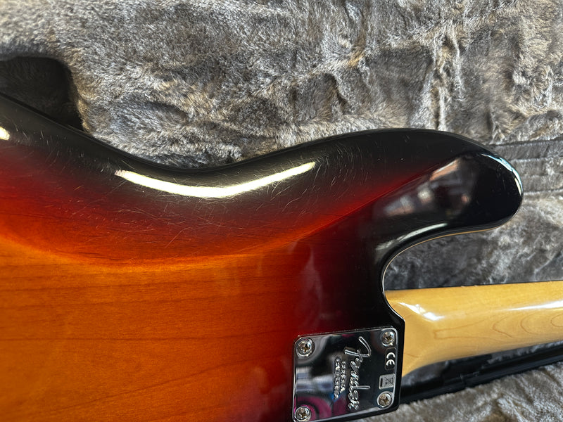 Fender American Standard Jazz Bass Left-Handed Sunburst 2012