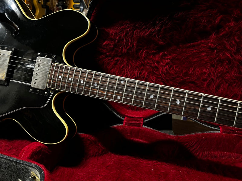 Gibson ES-335 Pro Refinish Black 1981