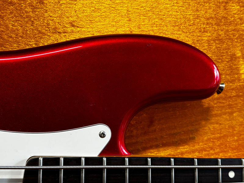 Fender '62 Precision Bass MIJ Candy Apple Red 1986