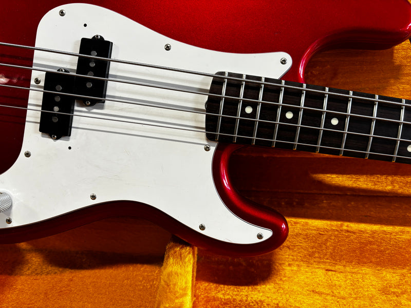 Fender '62 Precision Bass MIJ Candy Apple Red 1986