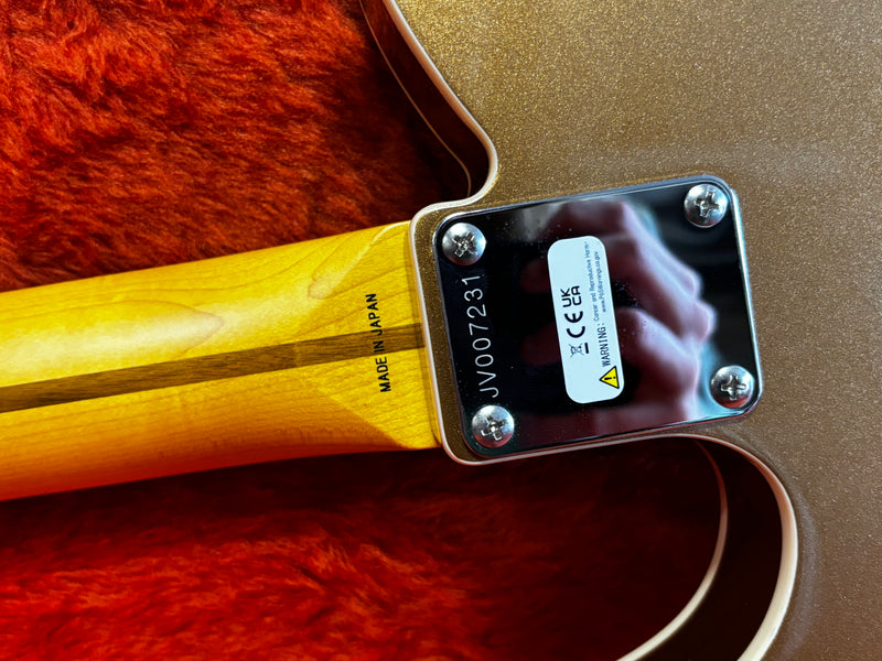 Fender JV Modified '60s Custom Telecaster Firemist Gold 2023