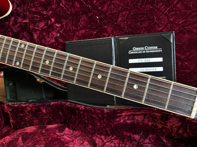 Gibson Custom Shop CS-336 Figured Faded Cherry 2023