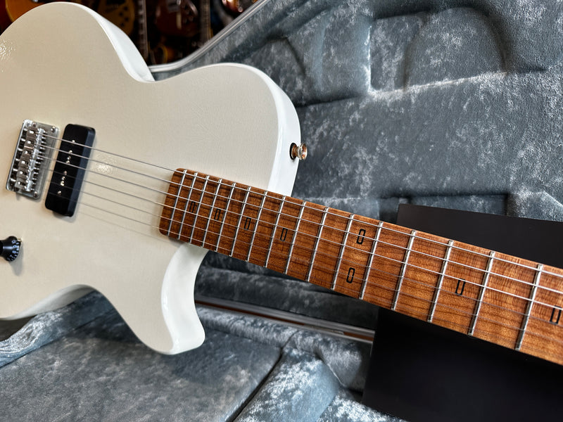 PJD Guitars Carey Apprentice Aged Olympic White