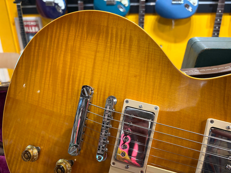 Gibson Custom Shop Ace Frehley '59 Les Paul Standard Vintage Gloss Dirty Lemon Frehley Burst 2015