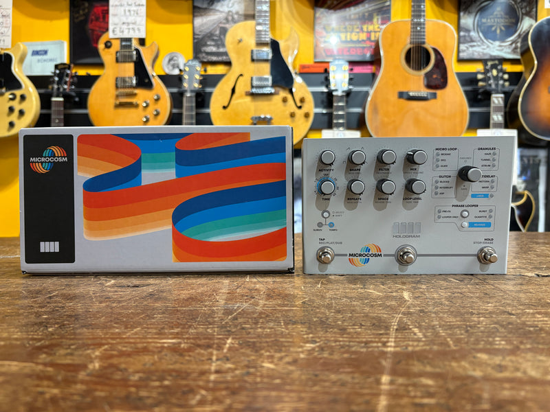 Hologram Electronics Microcosm Granular Looper - Some Neck Guitars