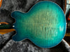 Gibson Memphis ES-335 Block Figured Aquamarine 2018