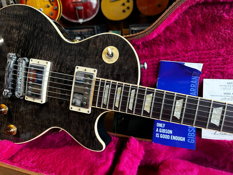Gibson Les Paul Standard T Translucent Black 2016