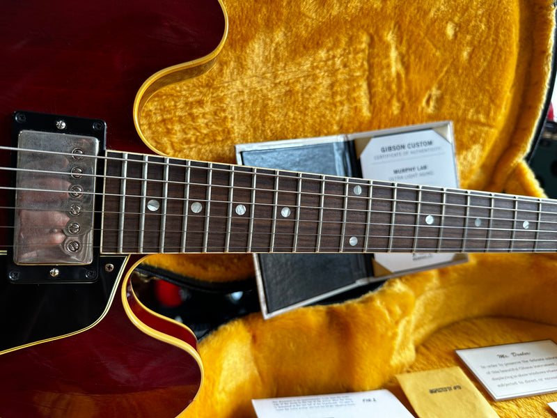 Gibson Custom Shop Murphy Lab '61 ES-335 Ultra Light Aging Cherry 2021