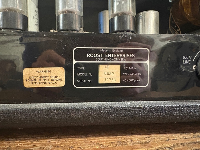 Roost SR22 Head 1970's