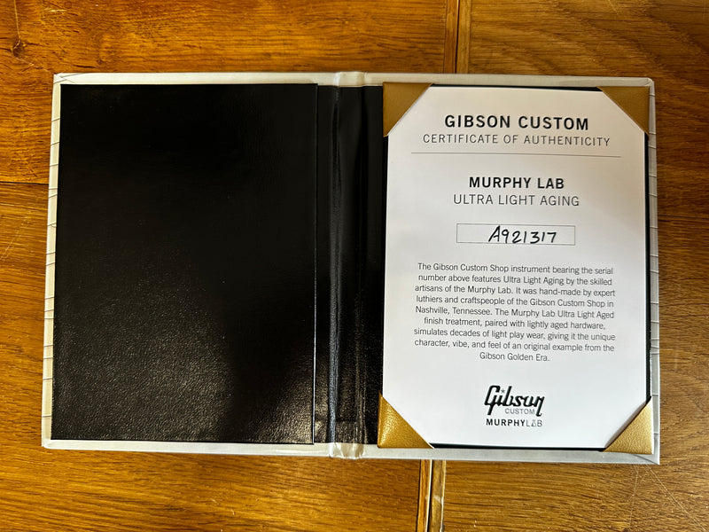 Gibson Custom Shop Murphy Lab '59 ES-355 Ultra Light Aged Ebony 2022