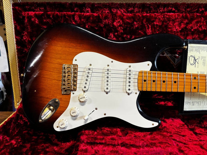 Fender Custom Shop Vintage Custom '57 Stratocaster Journeyman Relic Sunburst Limited Edition NAMM 2019