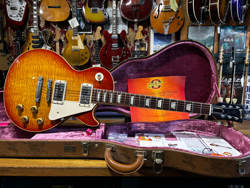 Gibson Custom Shop '59 Les Paul Reissue Yamano Model Sunburst 2004