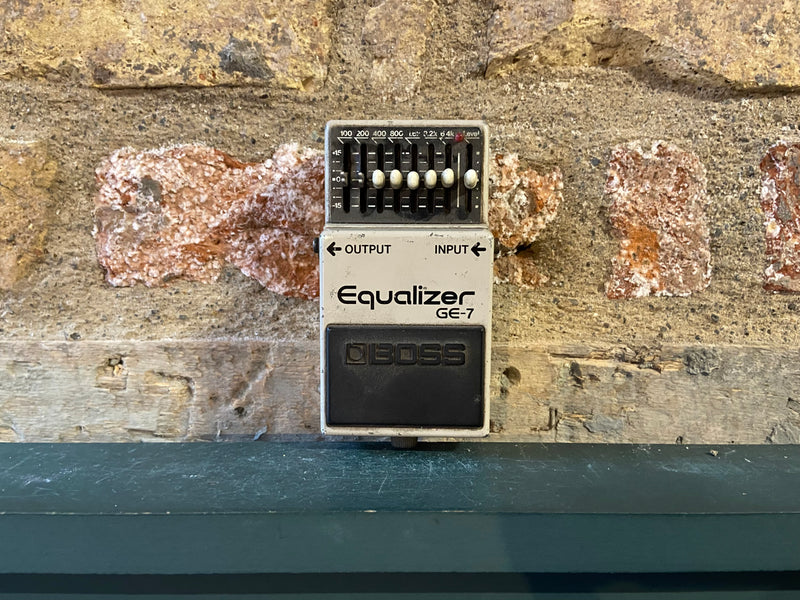 Boss GE-7 Equalizer Made in Japan 1988