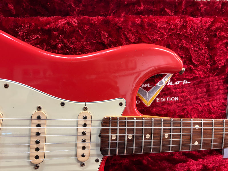 Fender Custom Shop '62 Stratocaster Reissue Brazilian Rosewood Fretboard Fiesta Red 2010