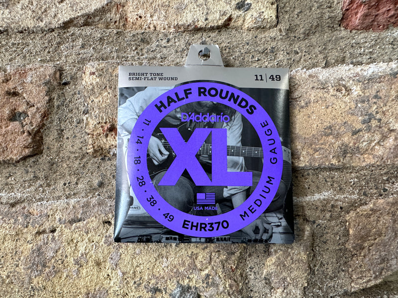 D'Addario XL EHR370 Half Round 11-49's