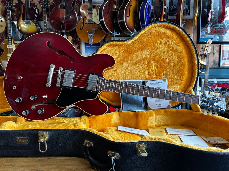 Gibson Custom Shop Murphy Lab '61 ES-335 Ultra Light Aging Cherry 2021