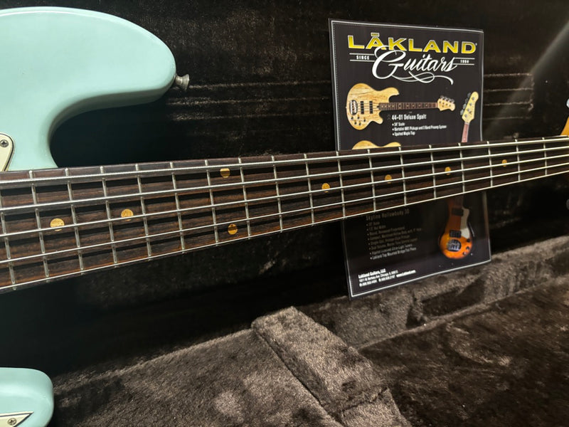 Lakland USA Joe Osborn 5-String Daphne Blue 2016