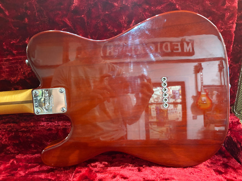 Fender American Select Carved Top Koa Telecaster Sienna Edge Burst 2011