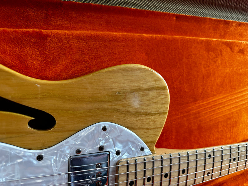 Fender '72 Telecaster Thinline Crafted In Japan Natural 1997