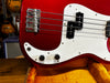 Fender '62 Precision Bass MIJ Candy Apple Red 1986