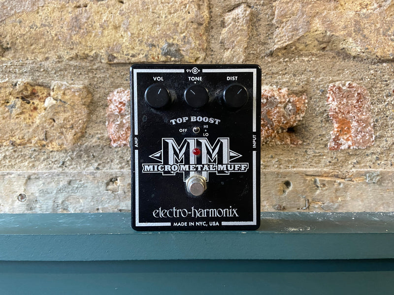 Electro-Harmonix Micro Metal Muff With Top Boost Fuzz (Secondhand)