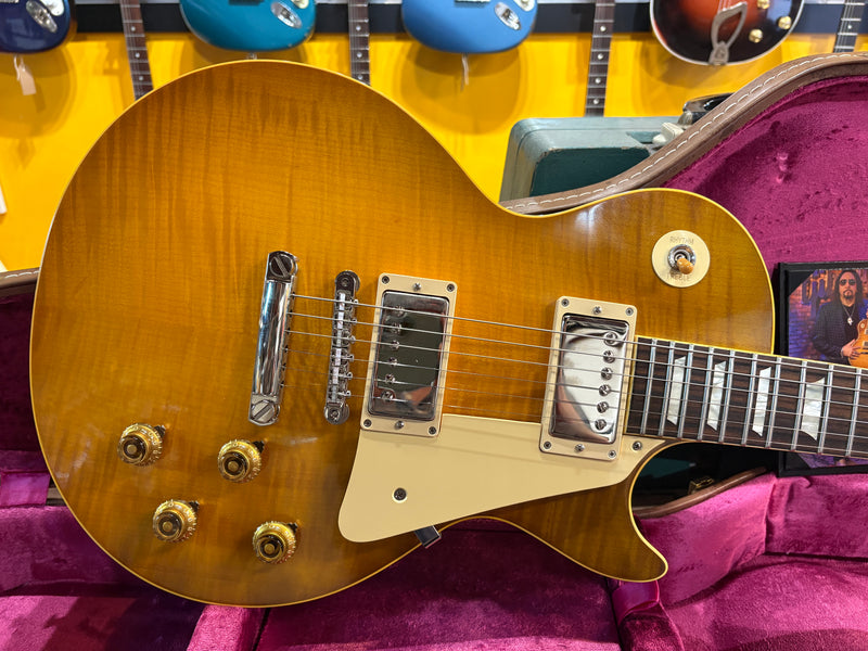 Gibson Custom Shop Ace Frehley '59 Les Paul Standard Vintage Gloss Dirty Lemon Frehley Burst 2015