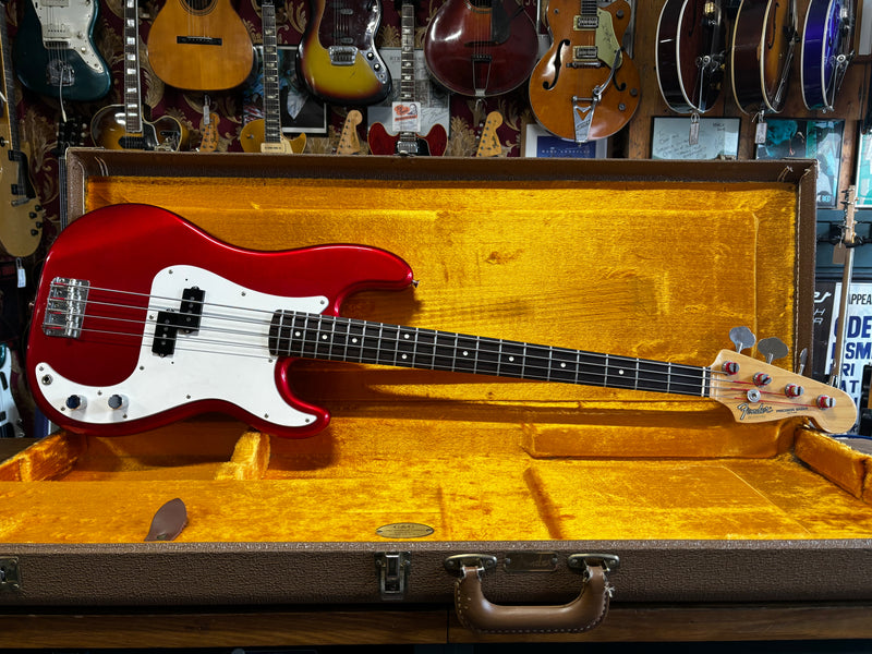 Fender '62 Precision Bass MIJ Candy Apple Red 1986
