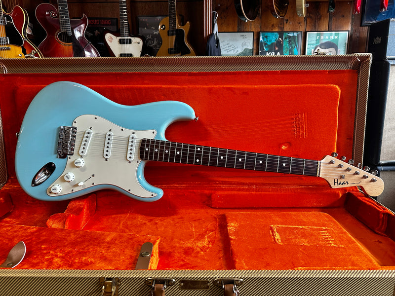 Haar Guitars S Model Daphne Blue Brazilian Rosewood
