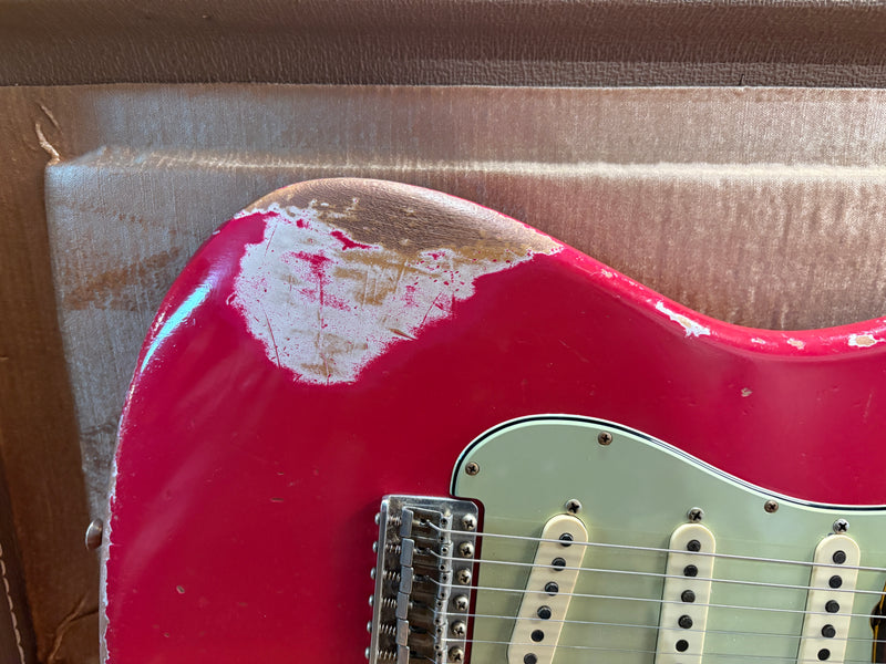 Fender Custom Shop Masterbuilt Austin Macnutt '60 Stratocaster Super Heavy Relic SFA Torino Red 2023