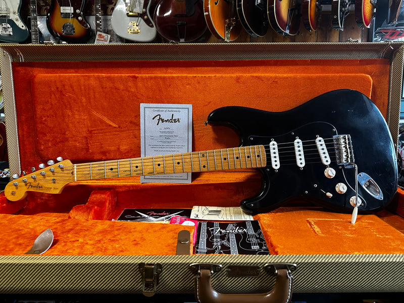 Fender Custom Shop '50's Stratocaster Relic Left-Handed Black 2005