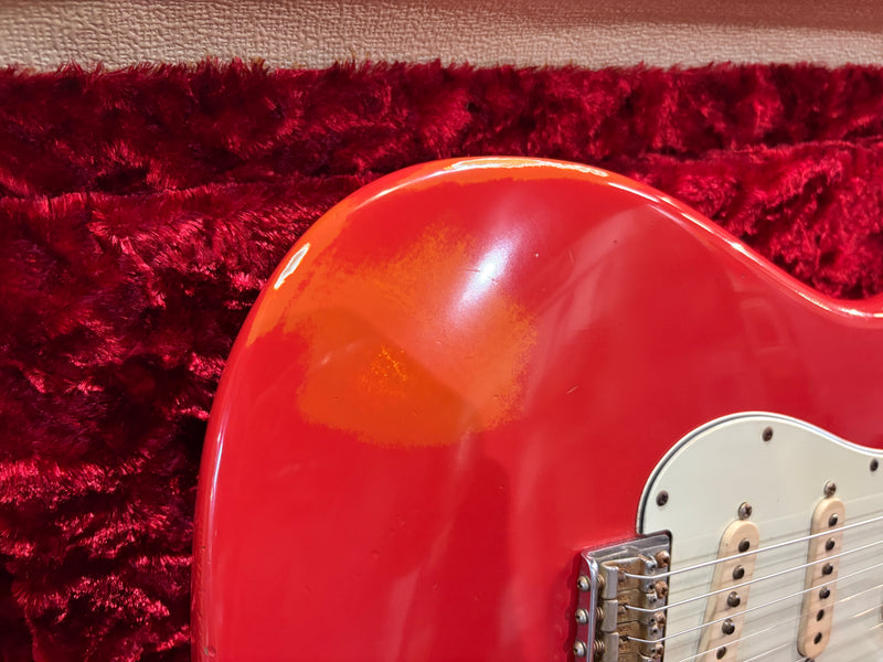 Fender Custom Shop '62 Stratocaster Reissue Brazilian Rosewood Fretboard Fiesta Red 2010