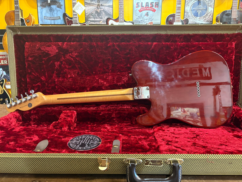 Fender American Select Carved Top Koa Telecaster Sienna Edge Burst 2011