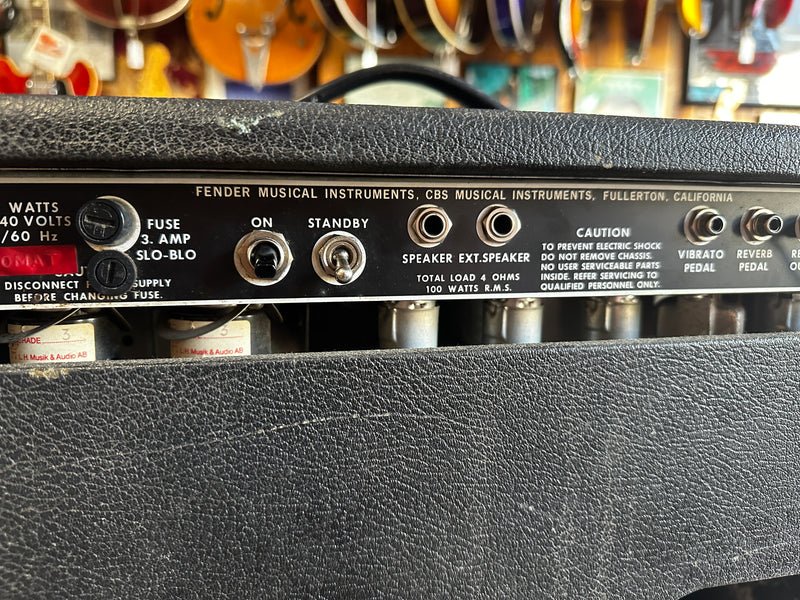 Fender Dual Showman Reverb Head 1972