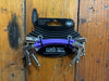 Ernie Ball 3 inch Flex Patch Cable 3-Pack Purple
