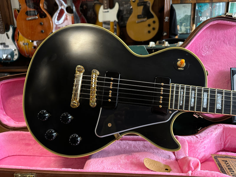 Epiphone Inspired by "1955" Les Paul Custom Outfit Aged Gloss Ebony 2017