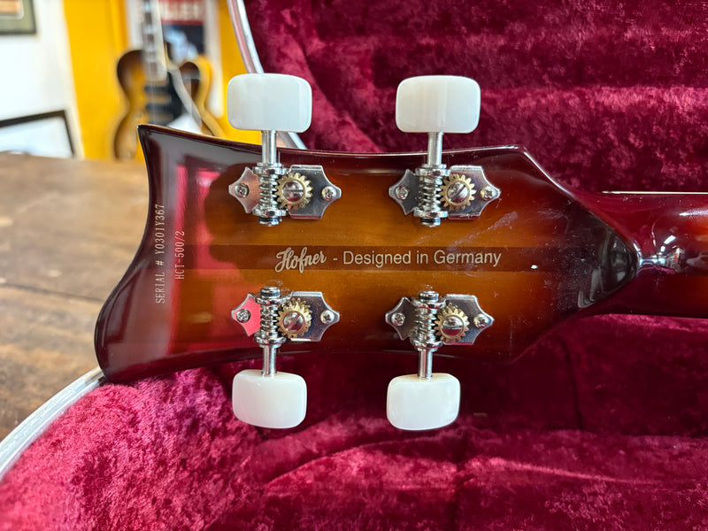Hofner Club Bass HCT-500/2 Sunburst 2022
