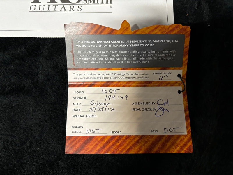 PRS DGT Standard Powder Blue 2012