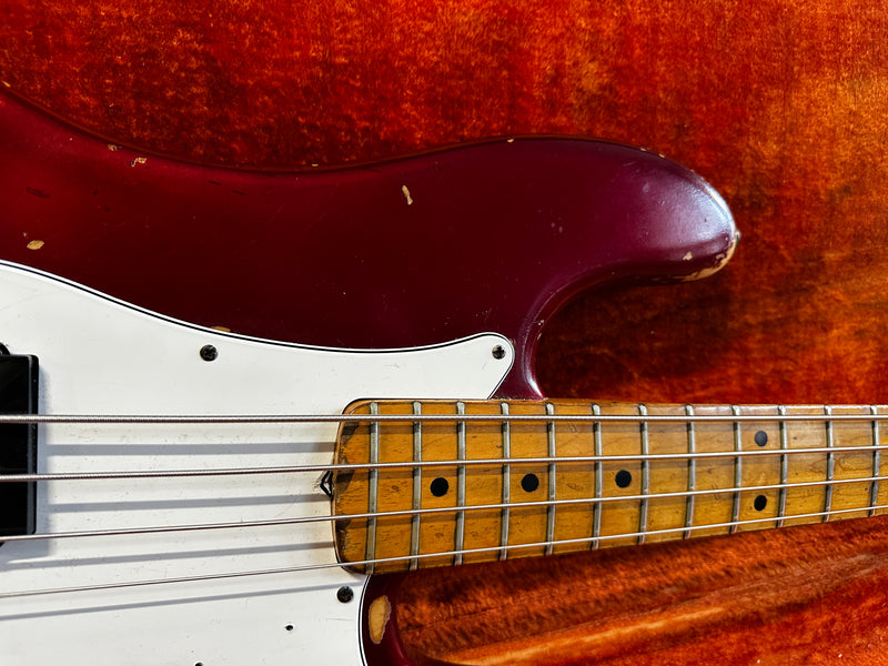 Fender Precision Bass Candy Apple Red 1973