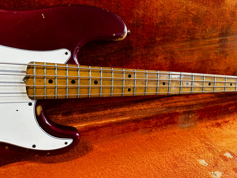 Fender Precision Bass Candy Apple Red 1973