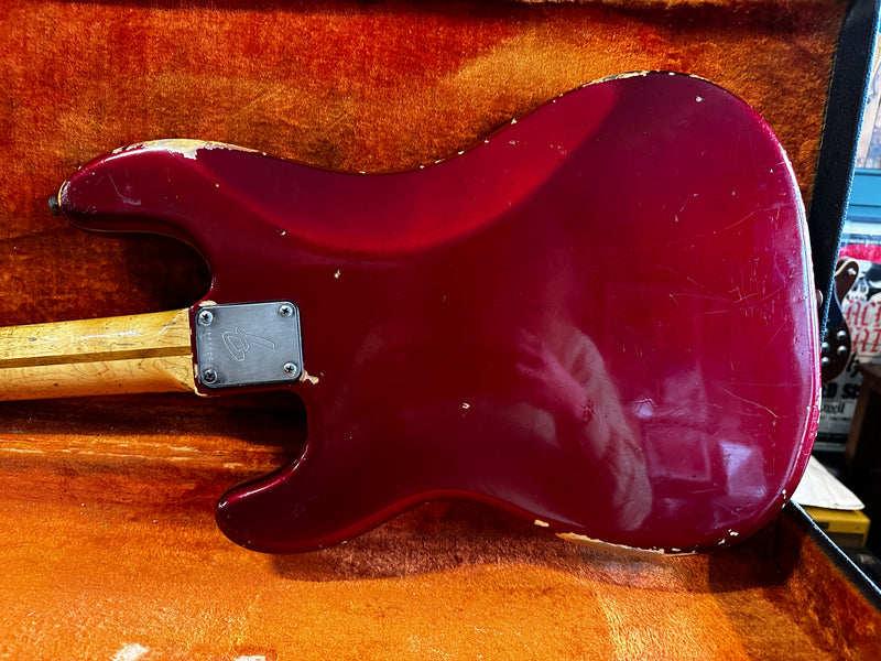 Fender Precision Bass Candy Apple Red 1973