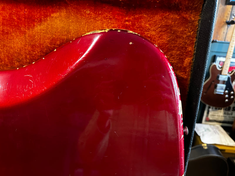 Fender Precision Bass Candy Apple Red 1973