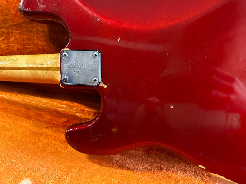 Fender Precision Bass Candy Apple Red 1973
