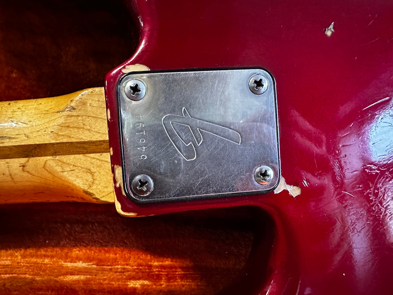 Fender Precision Bass Candy Apple Red 1973