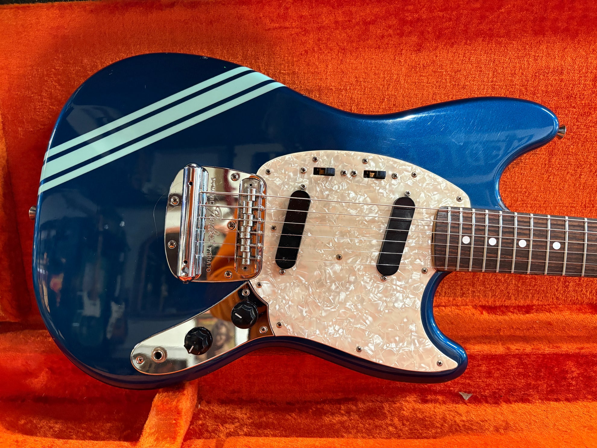 Fender Mustang '69 Reissue CIJ Competition Blue - Some Neck Guitars