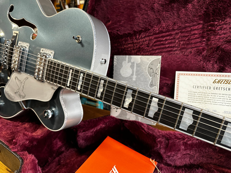 Gretsch G6136T-140 140th Anniversary Double Platinum Falcon 2023