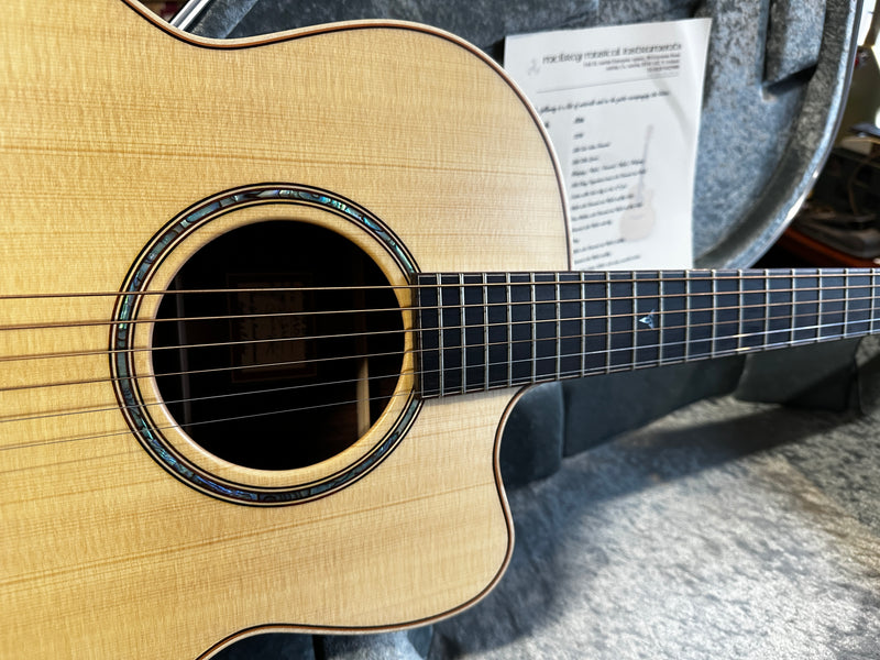 McIlroy A30c East Indian Rosewood/Sitka Spruce Natural 2023