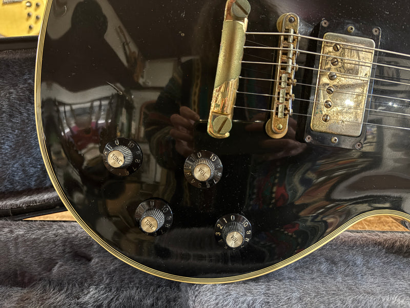 Greco Les Paul Custom 1984 ミンコレ EGC68-50 Greco EGC68-50 Les Paul Custom Ebony 1984 - Some Neck Guitars